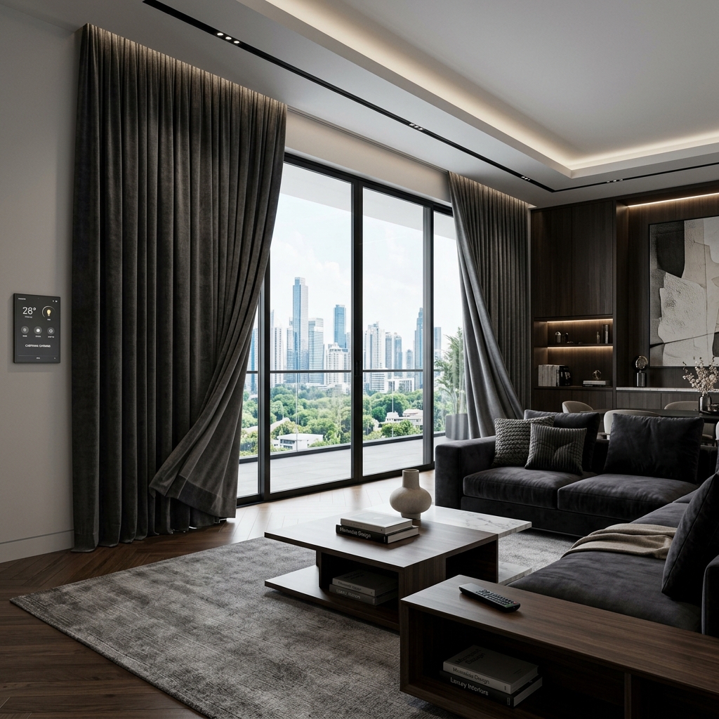 Remote Control Curtains